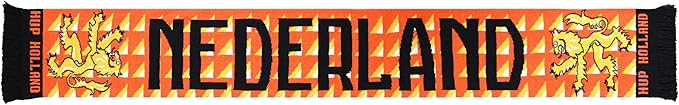 Euroscarves Netherlands Holland Recycled Cotton Soccer Knit Scarf
