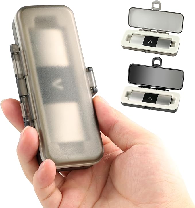 Hard Shell Case Only for KardiaMobile 6L & 6L MAX Heart EKG Monitor, Waterproof & Scratch-Resistant Kardia Mobile 6L Case, Easy to Carry