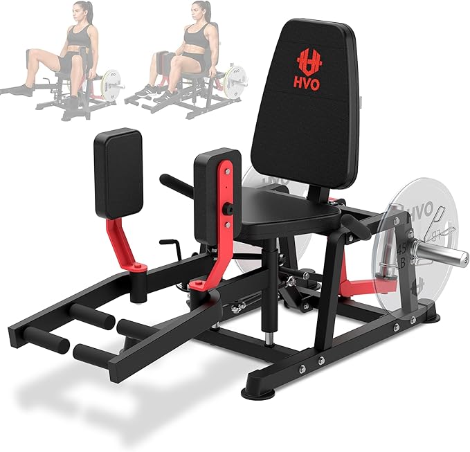 HVO Hip Abductor Adductor Machine: Inner and Outer Thigh Leg Adduction Abduction Machine Exercise Equipment Home Gym