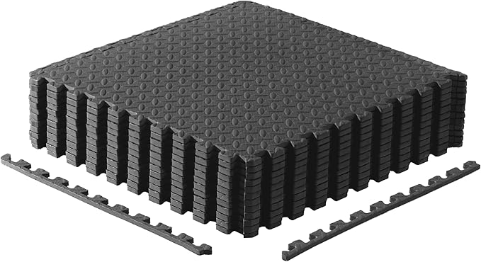 CAP Barbell Interlocking EVA Foam Exercise Puzzle Mat Home Gym Flooring | Multiple Options