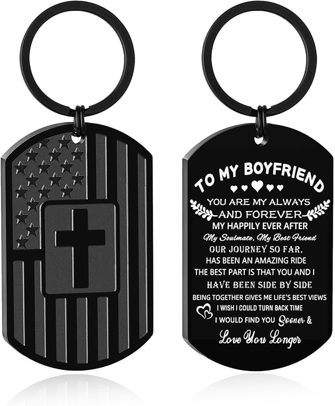 DuoDiner Stocking Stuffers Christmas Gift-Keychain Gifts for Men Religious Mens Gifts