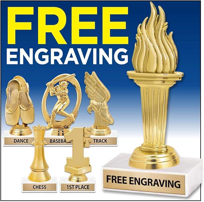 Soccer Trophies - 6" Soccer Ball and Soccer Cleat Trophy for Soccer, Great Soccer Team Awards Prime