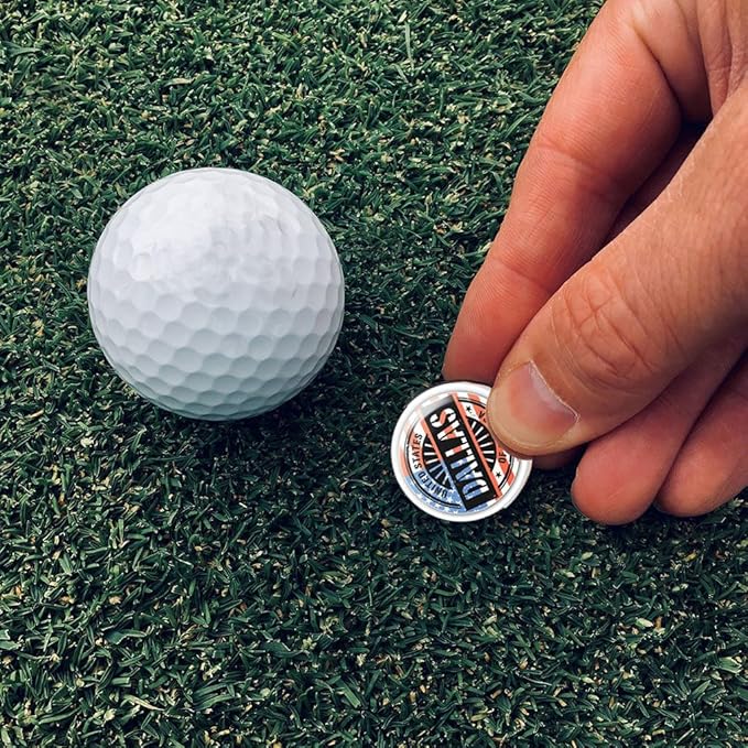 Argentina World Cup Golf Hat Clip with Magnetic Ball Marker
