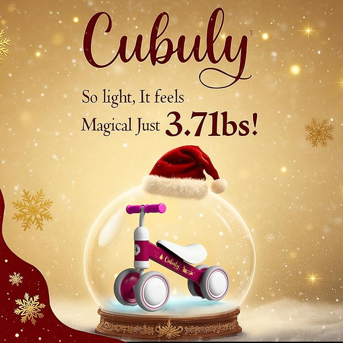 Baby Balance Bike for 1-3 Year – First Birthday Boy Girl Gifts 12-36 Month Mini Bike|Colorful Lighting Wheels|Ride on Toys |Toddler Balance Bike 1-3 Indoor/Outdoor Bike