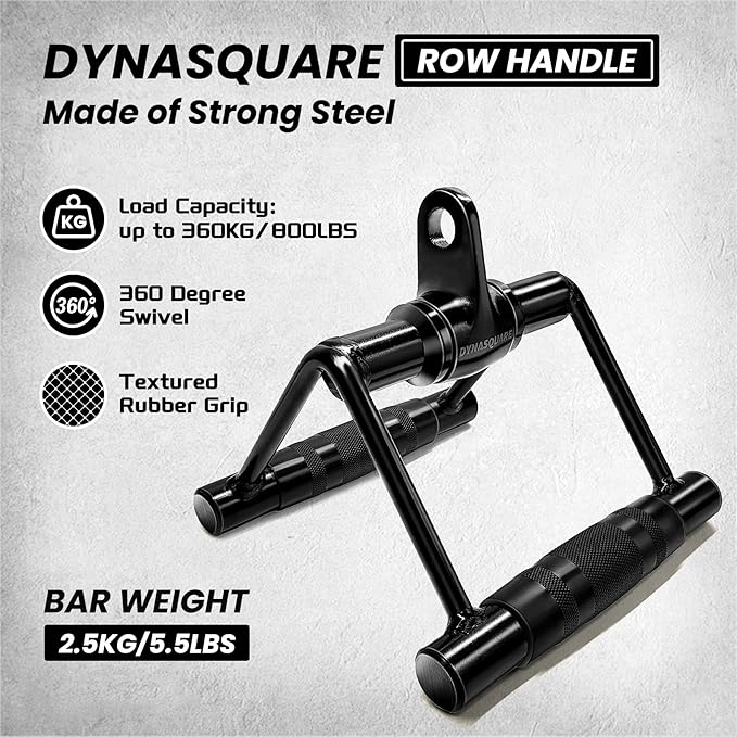 LAT Pulldown Attachments Combo, Cable Machine Accessories with Curl Pulldown Bar, Fit Most Gym Machines, Made of Heavy Duty Solid Steel