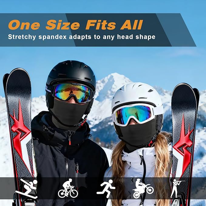 Balaclava Ski Mask for Men Women,Windproof Thermal Winter Face Mask for Cold Weather Skiing Cycling Snowboarding