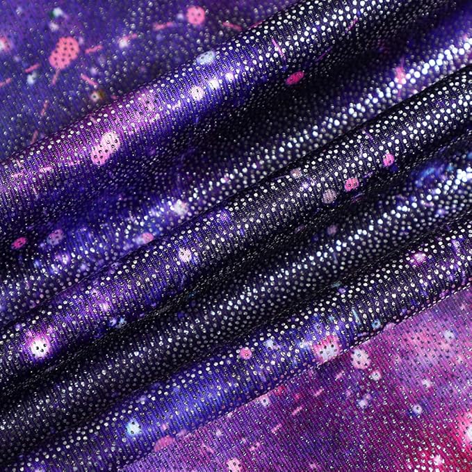HOZIY Gymnastics Leotards for Girls with Shorts Toddlers Biketards Rainbow Unicorn Dinosaur Mermaid Leopard Flower Galaxy