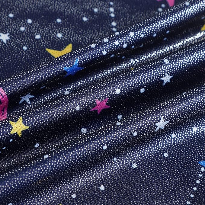 HOZIY Gymnastics Leotards for Girls with Shorts Toddlers Biketards Rainbow Unicorn Dinosaur Mermaid Leopard Flower Galaxy