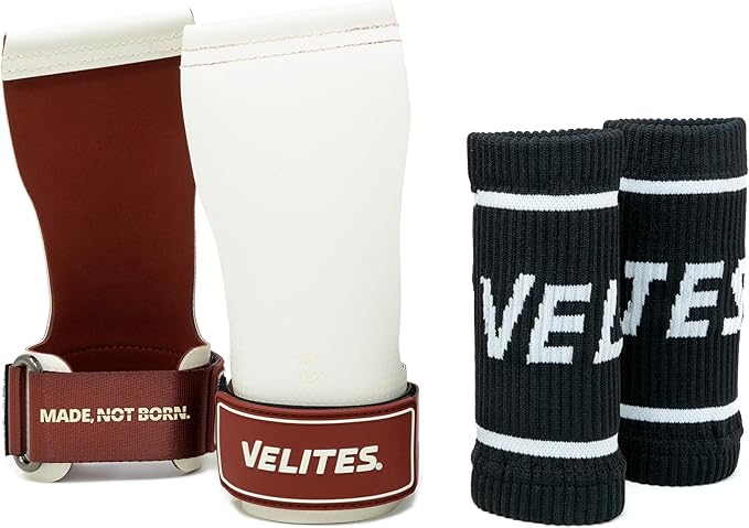 Velites I Quad Ultra Magnesium Free Grips I for Cross Training or Gymnastics Athletes I Improve Your Results and Achieve Your Goals I Discover Our Sizes and Colors (White, XL)