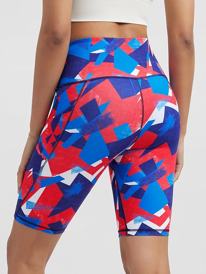 ODODOS Women's Tummy Control Biker Shorts 2.0 with Pockets High Waist Athletic Workout Yoga Shorts-3.5''/ 5"/ 8" / 10" Inseam