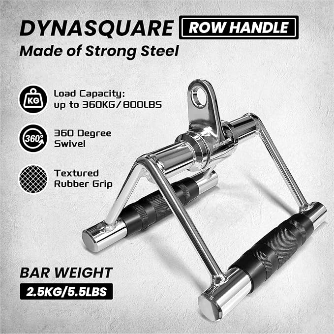 LAT Pulldown Attachments Combo, Cable Machine Accessories with Curl Pulldown Bar, Fit Most Gym Machines, Made of Heavy Duty Solid Steel