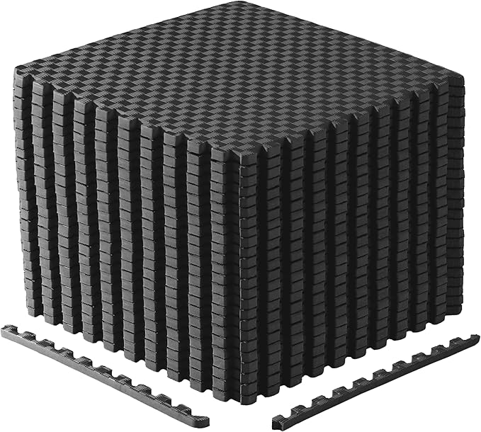 CAP Barbell Interlocking EVA Foam Exercise Puzzle Mat Home Gym Flooring | Multiple Options