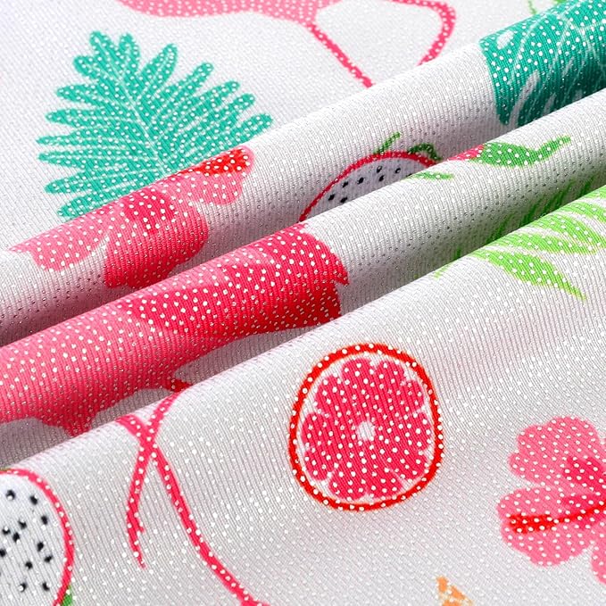 HOZIY Gymnastics Leotards for Girls with Shorts Toddlers Biketards Rainbow Unicorn Dinosaur Mermaid Leopard Flower Galaxy