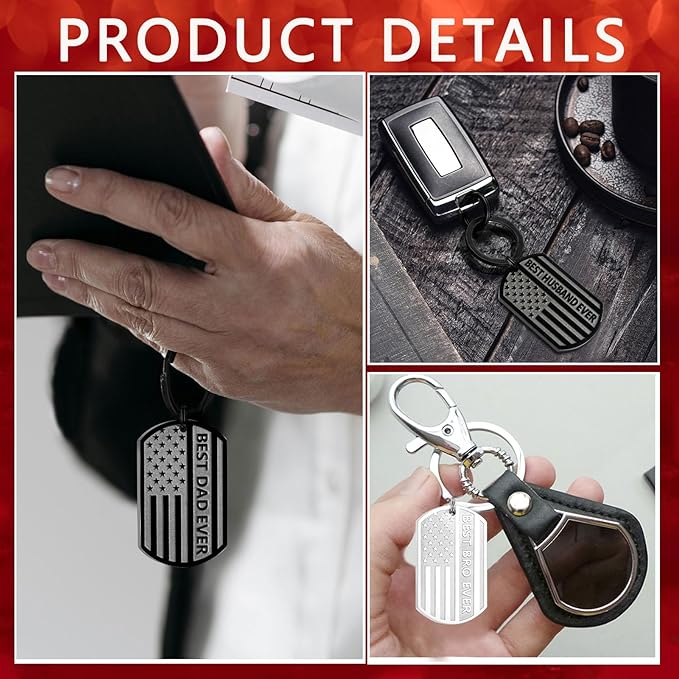 Stocking Stuffers- Football/Baseball/Soccer/Basketball Keychain for Men Baptism Confirmation Mens Gifts