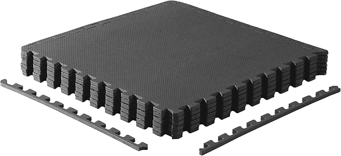 CAP Barbell Interlocking EVA Foam Exercise Puzzle Mat Home Gym Flooring | Multiple Options