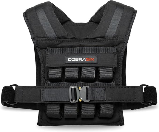 Weighted Vest for Men | Adjustable Weight Vest with Removable Iron Weights | Heavy Duty Workout Vests for Walking, Running, CrossFit, Strength Training, Rucking & Calisthenics | 35lbs & 44lbs