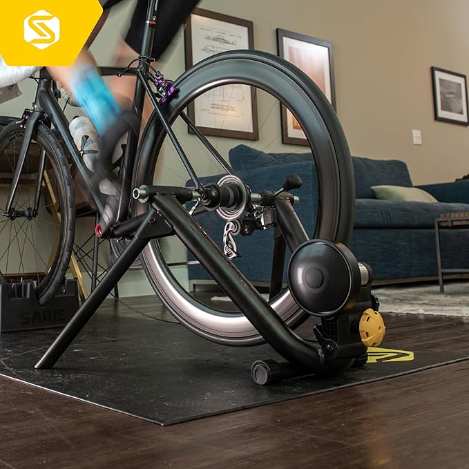 Saris Mag and Mag Plus Indoor Bike Trainer, Magnetic Resistance, Compatible with Zwift App