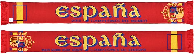 Euroscarves Spain Espana Soccer Knit Scarf