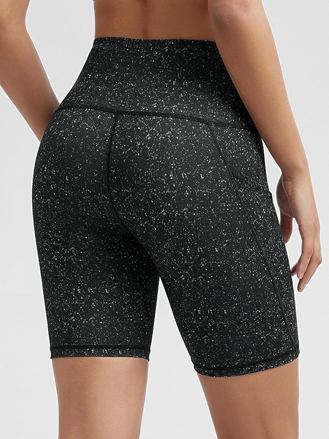 ODODOS Women's Tummy Control Biker Shorts 2.0 with Pockets High Waist Athletic Workout Yoga Shorts-3.5''/ 5"/ 8" / 10" Inseam