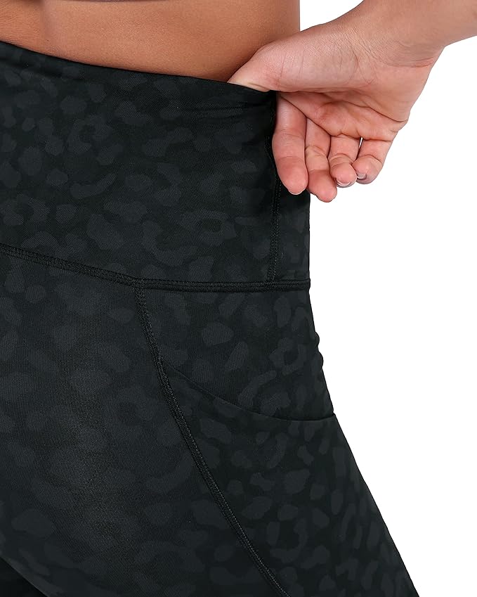 ODODOS Women's Tummy Control Biker Shorts 2.0 with Pockets High Waist Athletic Workout Yoga Shorts-3.5''/ 5"/ 8" / 10" Inseam