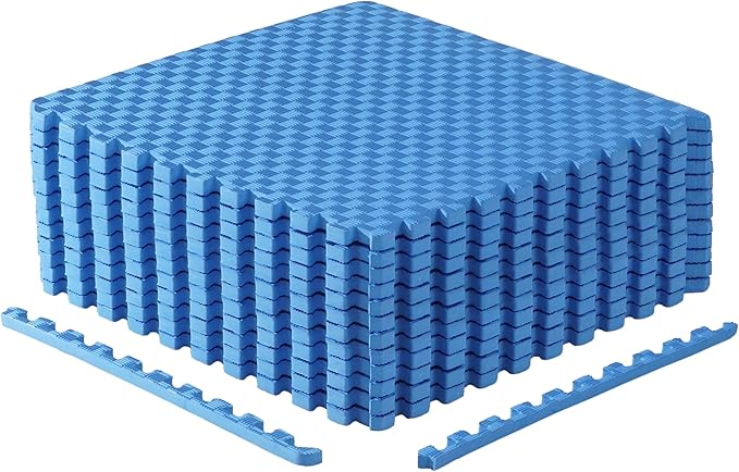 CAP Barbell Interlocking EVA Foam Exercise Puzzle Mat Home Gym Flooring | Multiple Options