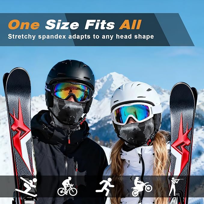 Balaclava Ski Mask for Men Women,Windproof Thermal Winter Face Mask for Cold Weather Skiing Cycling Snowboarding