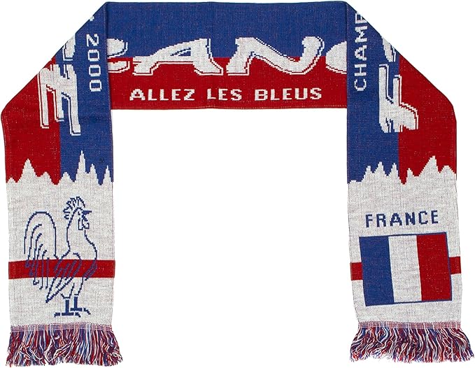 France Champions Du Monde Soccer Knit Scarf