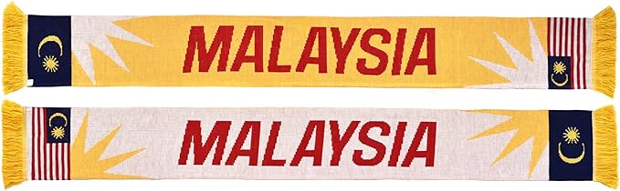 Euroscarves Malaysia Soccer Knit Scarf