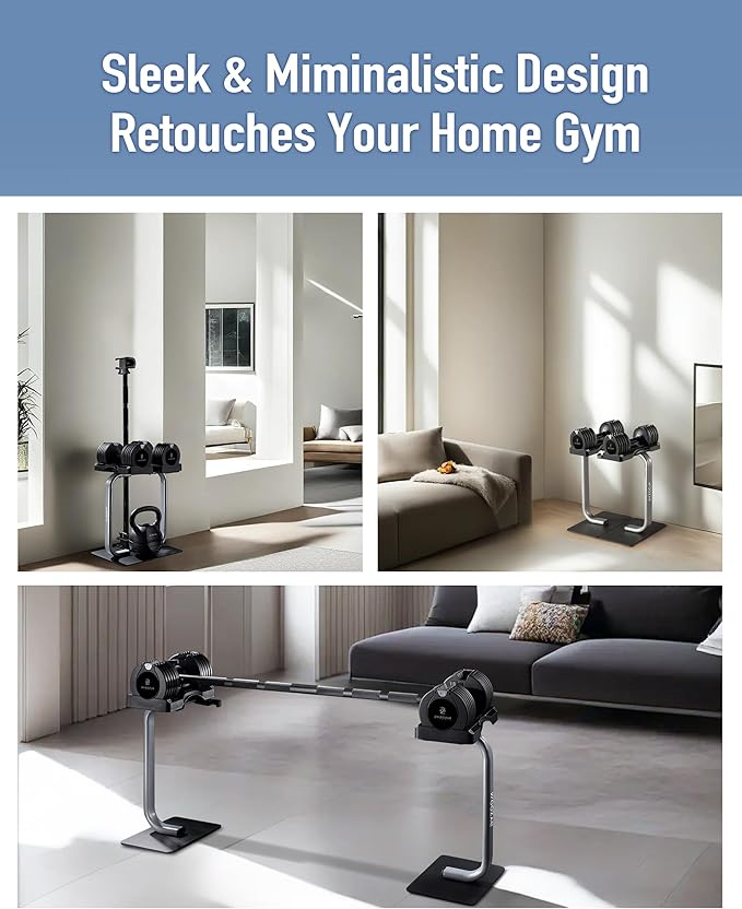 BYZOOM FITNESS Adjustable Dumbbell – 12.5/25lb Single Unit OR Set of 2 – 5-in-1 Adjustable Weight for Home Gym, Strength Training & Fitness Workouts, White OR Black