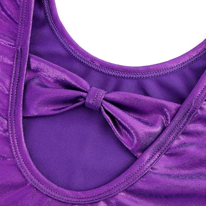 HOZIY Gymnastics Leotards for Girls with Shorts Toddlers Biketards Rainbow Unicorn Dinosaur Mermaid Leopard Flower Galaxy