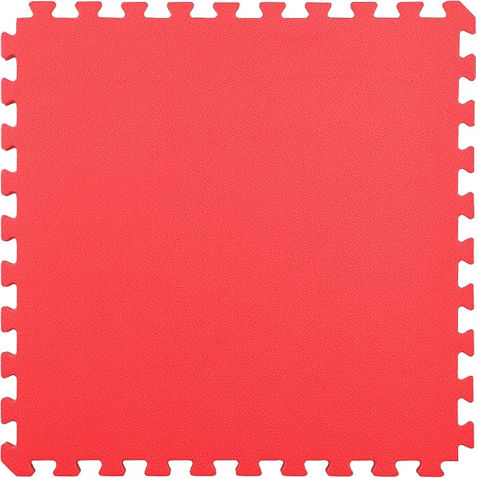 FlooringInc's 1" Thick Foam Tiles, 3'x3' or 2'x2' Reversable Interlocking Tiles, Ideal Yoga Mat, Gymnastics Mat, Workout Mat for MMA and Jiu Jitsu Training