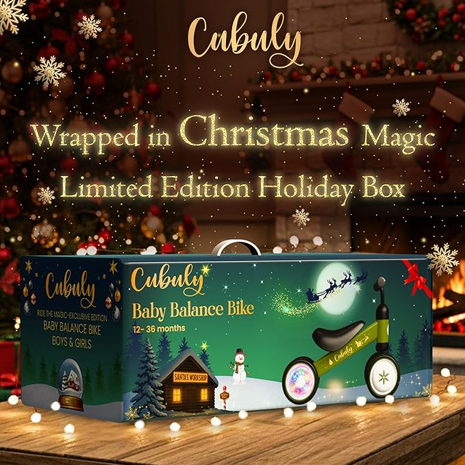 Baby Balance Bike for 1-3 Year – First Birthday Boy Girl Gifts 12-36 Month Mini Bike|Colorful Lighting Wheels|Ride on Toys |Toddler Balance Bike 1-3 Indoor/Outdoor Bike