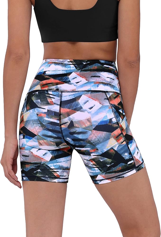ODODOS Women's Tummy Control Biker Shorts 2.0 with Pockets High Waist Athletic Workout Yoga Shorts-3.5''/ 5"/ 8" / 10" Inseam