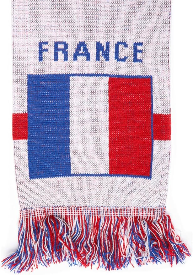 France Champions Du Monde Soccer Knit Scarf
