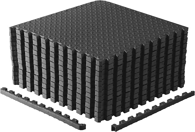 CAP Barbell Interlocking EVA Foam Exercise Puzzle Mat Home Gym Flooring | Multiple Options
