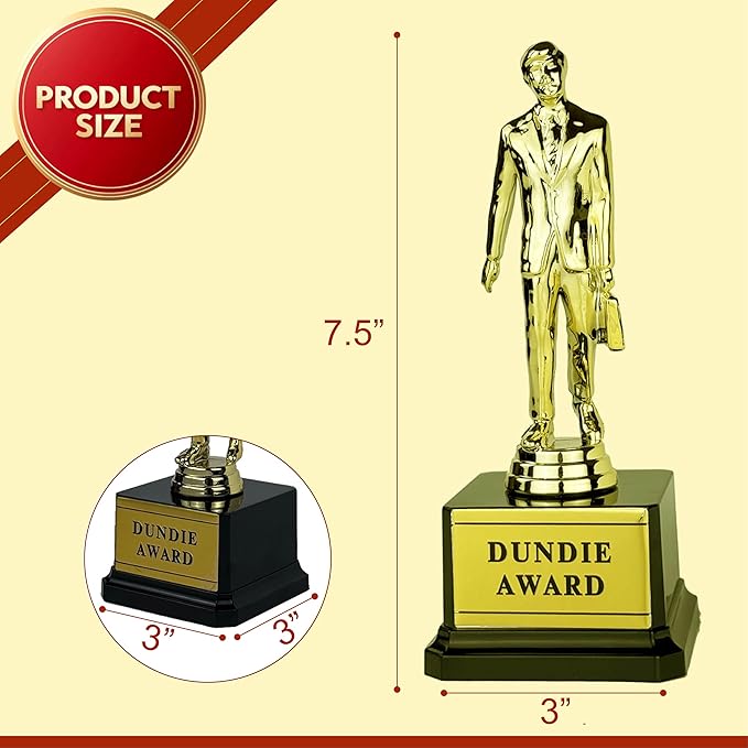 Dundie Award Trophy Bobblehead – The Office-Inspired Gag Gift & Dunder Mifflin Collectible
