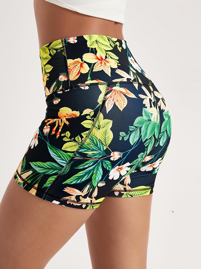 ODODOS Women's Tummy Control Biker Shorts 2.0 with Pockets High Waist Athletic Workout Yoga Shorts-3.5''/ 5"/ 8" / 10" Inseam