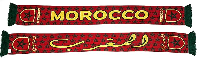 Euroscarves Morocco Soccer Knit Scarf