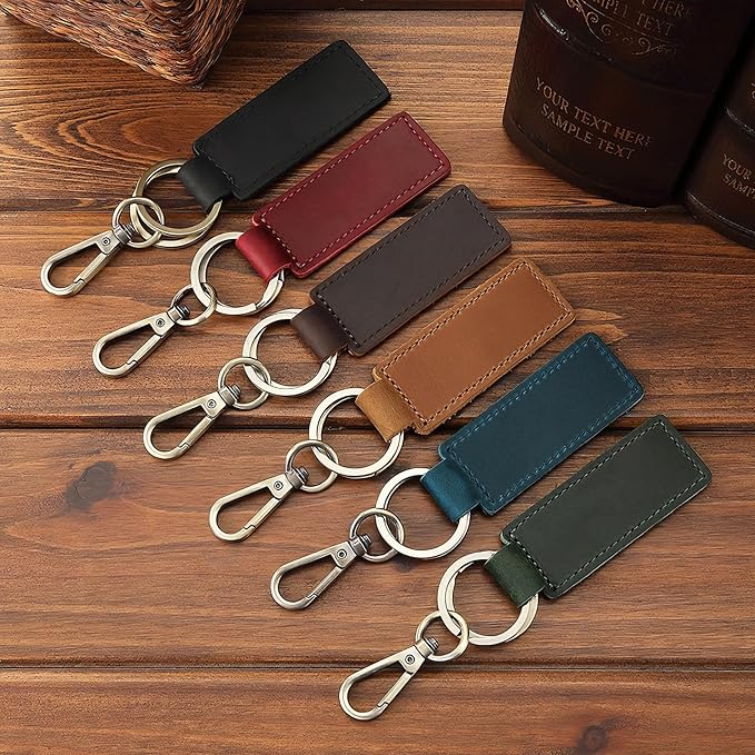 Hiyong Personalized Keychain Custom Photo Keyring Customized Gifts for Men Custom Keychain with Your Photo Logo or Text