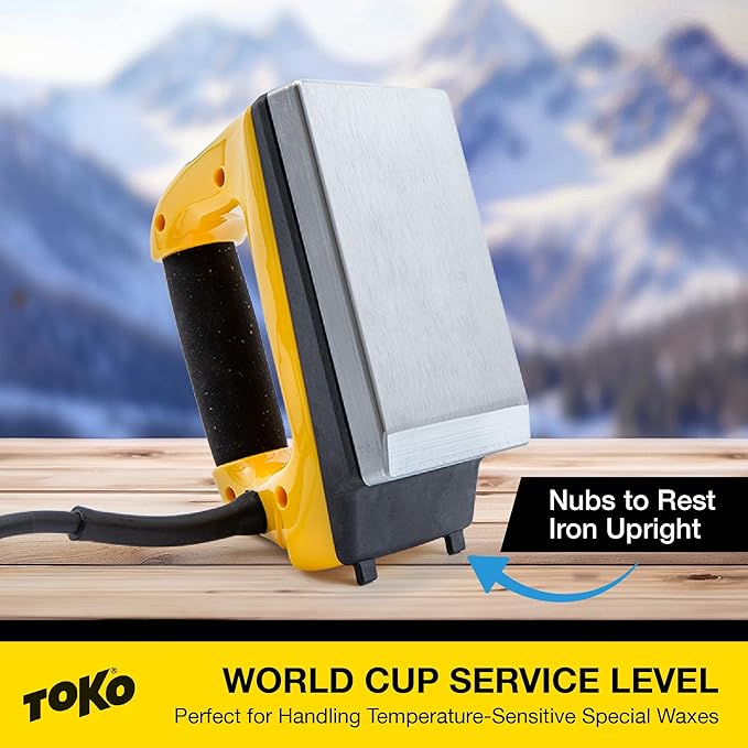 TOKO T18 Digital Racing Iron – World Cup Service Level Precision Waxing Tool for Professionals - 110v for use in the USA