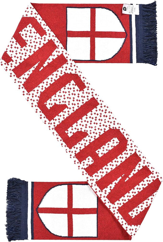 Euroscarves England Recycled Cotton Soccer Knit Scarf