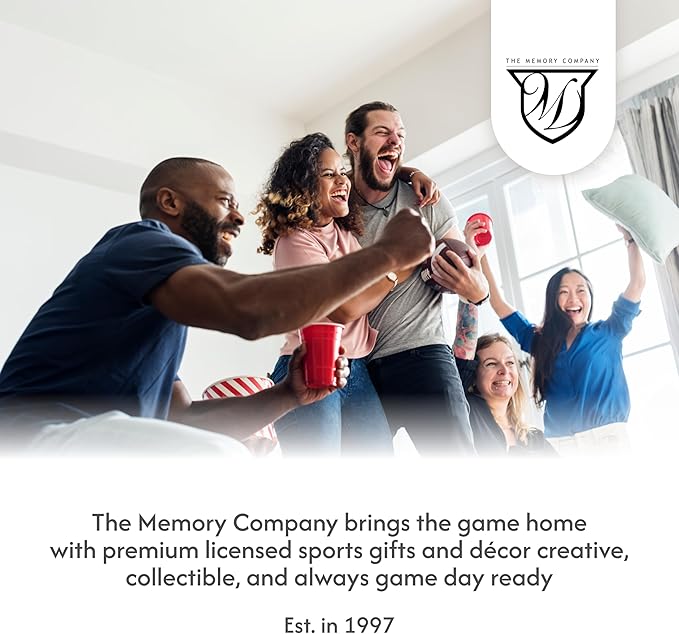The Memory Company Officially Licensed NFL 34oz Water Bottle - Premium Stainless Steel Double-Wall Insulated, Leakproof Design