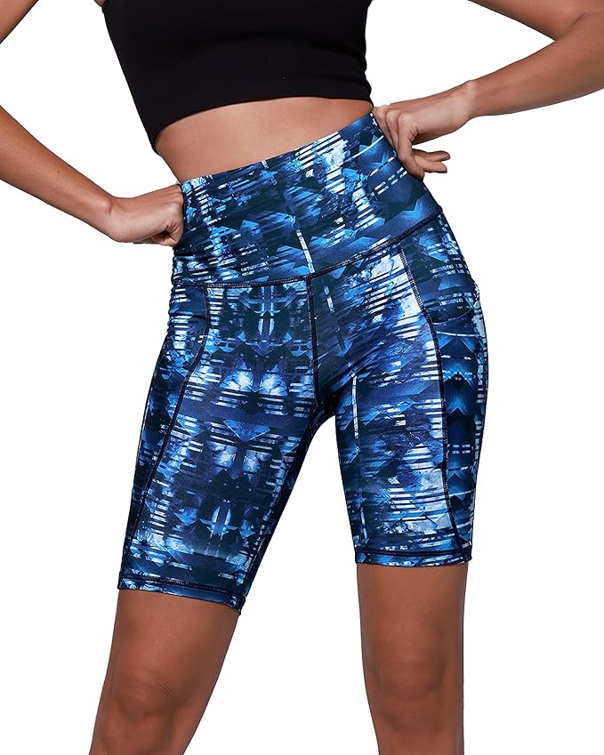 ODODOS Women's Tummy Control Biker Shorts 2.0 with Pockets High Waist Athletic Workout Yoga Shorts-3.5''/ 5"/ 8" / 10" Inseam