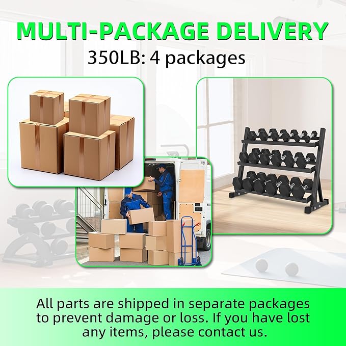 550LB Hex Dumbbell Set with 3-Tier Rack - Complete Home Gym Weight Set 5-50lbs Rubber Coated Cast Iron Dumbbells for Strength Training & Muscle Building