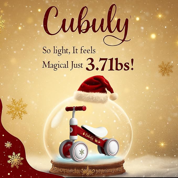 Baby Balance Bike for 1-3 Year – First Birthday Boy Girl Gifts 12-36 Month Mini Bike|Colorful Lighting Wheels|Ride on Toys |Toddler Balance Bike 1-3 Indoor/Outdoor Bike