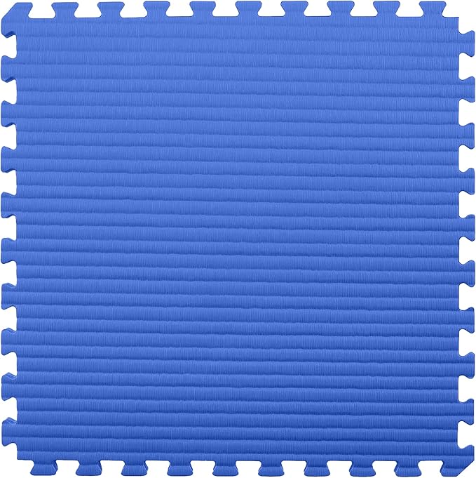 IncStores 7/8 Inch Thick Tatami Foam Flooring Tiles | Textured Interlocking Foam Tiles for Martial-Arts Floor Protection in Your Home Gym, Playroom, and More