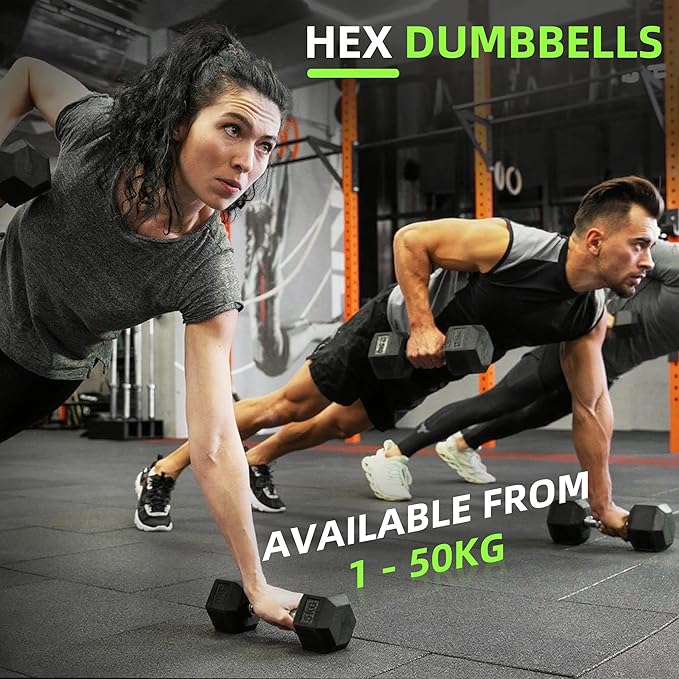 550LB Hex Dumbbell Set with 3-Tier Rack - Complete Home Gym Weight Set 5-50lbs Rubber Coated Cast Iron Dumbbells for Strength Training & Muscle Building