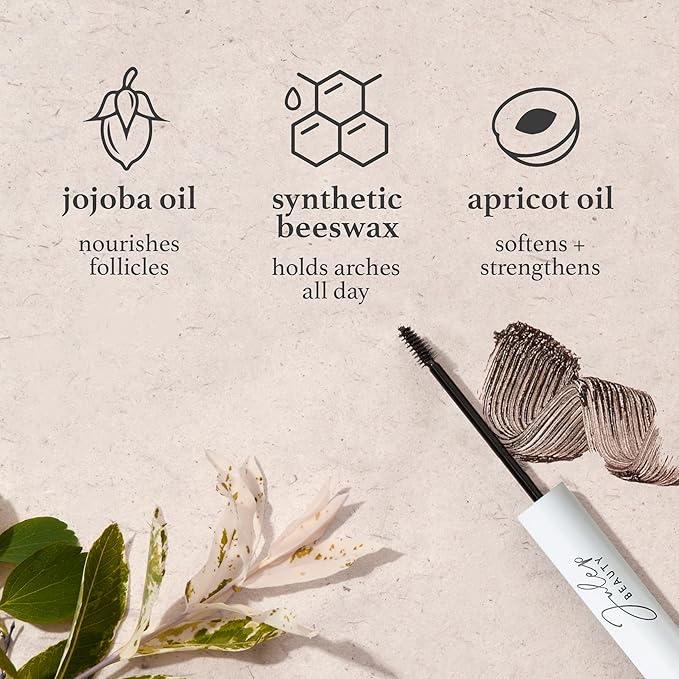 Julep Brow 101 Sculpting Pencil & Tinted Brow Gel Set - Dual-Ended Eyebrow Tool with Brush and Precision Tip - Long-Lasting, Waterproof Formula for Perfectly Defined and Tinted Brows -Medium Brown