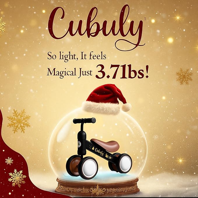 Baby Balance Bike for 1-3 Year – First Birthday Boy Girl Gifts 12-36 Month Mini Bike|Colorful Lighting Wheels|Ride on Toys |Toddler Balance Bike 1-3 Indoor/Outdoor Bike