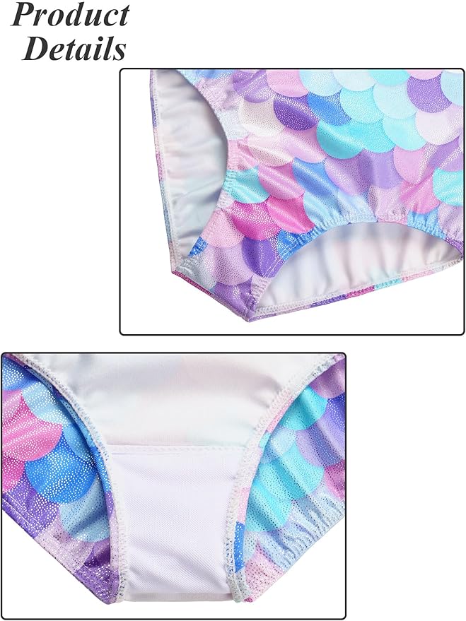 BAOHULU Leotards for Girls Gymnastics Long Sleeve Embroidery Shiny Black Diamond Dance Clothes